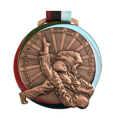 medalhas de esportes taekwondo judô karate personalizadas com fitas
