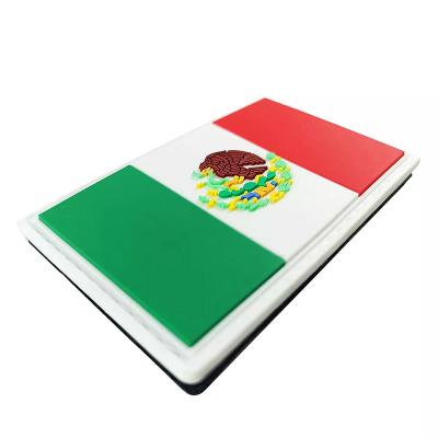 Remendo 2D da Bandeira do México Remendo Tático Mexicano
